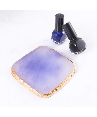 Exceart Nail Devices: Resin Nail Art Palette & Paint Holder - Purple Manicure Tools for Creative Nail Design - Buy Online on GoSupps.com