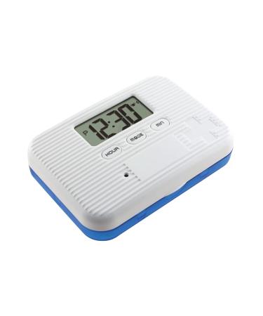 Electronic Pill Timer Pill Dispenser with Alarm Electronic Mini Pill Box Pill Organizer with LCD Display 6 Compartments Digital Pill Reminder for Daily
