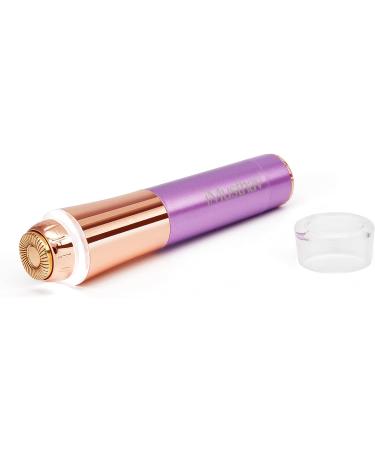 iMusthav Mini Facial Hair Remover for Women | 18K Gold-Plated Hypoallergenic Head | 360-degree LED Light | Handbag Friendly Design | Smooth Hair-Free Complexion | Amethyst - Buy Online on GoSupps.com