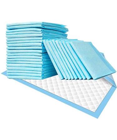 Disposable Underpads 50PCS Incontinence Bed Pads 24"X36" Disposable Changing Pads Ultra Absorbent Waterproof Incontinence Furniture Protection