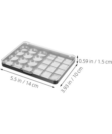 VALICLUD Palette De Fards Paupi res Magn tique Vide 2 Pi ces 24 Compartiments En M tal Compacte Rangement Maquillage Professionnel - Buy Online on GoSupps.com