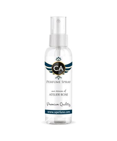 CA Perfume Impression of Atelier Rose For Women & Men Eau de Parfum Spray Atomizer Bottle 2 Fl Oz/60ml-X1