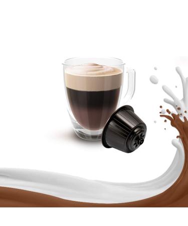 KICKKICK 16 Mokaccino capsules compatible with Nescafé Dolce Gusto – Instant drink in pods
