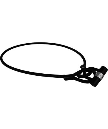 Filmers Ironing Lock with Steel Cable - 2 Key Bicycle Lock | Secure Black Wheel & Chain Lock (52.010 x 10.5 cm) for International Shipping - Buy Online on GoSupps.com