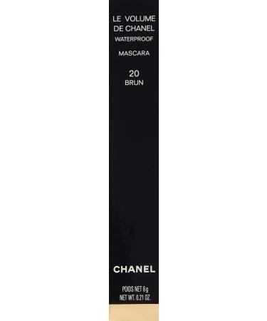 Chanel Le Volume Waterproof Mascara 20-Brun | 6g Transparent | International Shipping Available - Buy Online on GoSupps.com