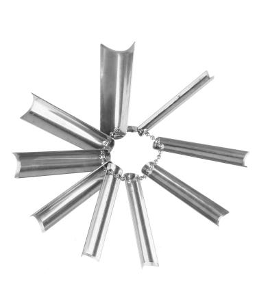 Chrontier Easy French Manicure Smile Line Cutter - 9 Sizes Individual Tips for Pink & White UV Gel Nails - Nail Art Trimmer Tool - Buy Online on GoSupps.com