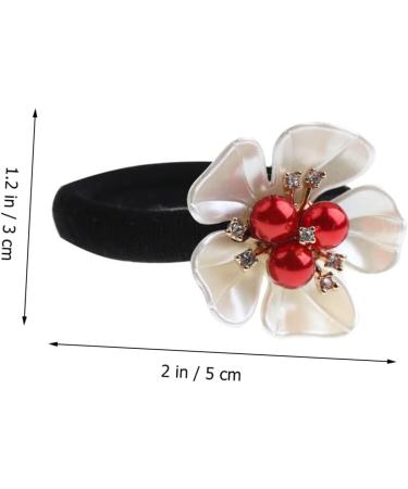 Hair Accessories Hair Rope Petal Hair Scrunchies Premium Hair Scrunchies Multi- Petal Hair Ring Flowers Ponytail Holder Synthetic Shell Flower Resin The Flowers Jiangnan Girl - Buy Online on GoSupps.com