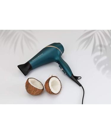 Buy Remington Profi Ion Advanced Coconut Therapy Hair Dryer AC8648 - 2300W 110km/h 3 Attachments UV Filter | International Shipping Available - Buy Online on GoSupps.com