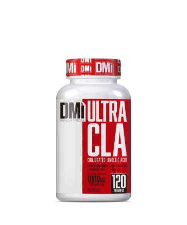 DMI ULTRA CLA - Safflower Oil (1000 mg/softgel) - Conjugated Linoleic Acid Formula - 120 Pearls