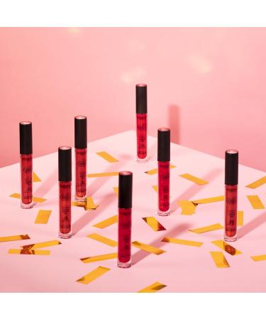Deborah Milano Fluid Velvet Mat Lipstick No. 21 Poppy Red | Long-lasting Matte Liquid Lipstick for Soft Moisturized Lips | 4.5g - International Shipping Available - Buy Online on GoSupps.com