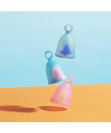 Mini Ring Menstrual Cup - Reusable Silicone Cup | Small Extra Firm | Leak-Proof Easy Removal | Eco-Friendly Tampon & Pad Alternative by Peachcup - Buy Online on GoSupps.com