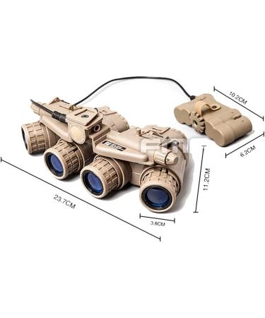 FMA Tactical GPNVG18 Dummy Night Vision Goggles with L4G19 NVG Helmet Mount Bracket - Buy Online on GoSupps.com