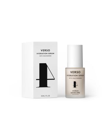 Verso Skin Care | Hydration Serum | Visibly Hydrating Face Serum for Youthful Skin | Face Care Made Easy (1 fl oz)