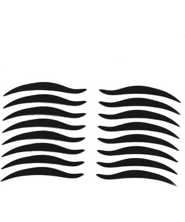 POPETPOP Black Eyelid Tape 240 Pairs Black Eyeliner Sticker Reusable Eyelid Stickers Cat Eye Eyeliner Stickers Black Out Stickers Makeup Stickers Waterproof Eyelid Tape Smoky Double Eyelid - Buy Online on GoSupps.com