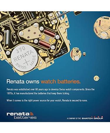 Buy #390 Renata Watch Batteries 5 Pcs International Shipping Available Long-lasting Reliable Power for Your Timepieces - Buy Online on GoSupps.com