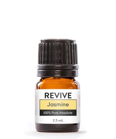 Jasmine Absolute by Revive Essential Oils - 100% Pure Therapeutic Grade for Diffuser Humidifier Massage Aromatherapy Skin & Hair Care