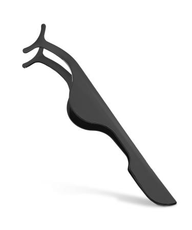 Sibba False Lash Tweezers 1 Piece Volume Eyelash Extension Wearing Remover Curlers Applicator Tool Anti-Slip Grip Holder Tools Eye Makeup Curved Tip Clip Set Clamp - Buy Online on GoSupps.com