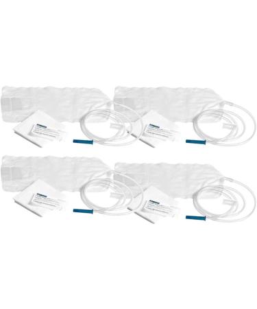 Cor-Vital Disposable Enema Bag Kit (Pack of 4) - Colon Cleansing & Coffee Enema Routine - Enema Tube Clamp Included - Buy Online on GoSupps.com