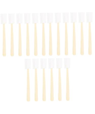 Frcolor 90 Stk maternity toothbrush birth toothbrush mouthwater Thai cong trip toothbrush with bamboo grip portable toothbrush disposable maternity products pregnant woman H lzern white