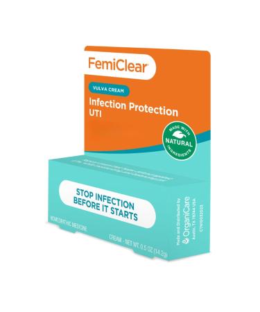 FemiClear Infection Protection Vulva Cream - Natural UTI Defense & Homeopathic Feminine Care for Recurring Infections - Buy Online on GoSupps.com