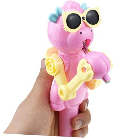 LALADEFIEE 6pcs Lollipop Robot Toy Lollipop Storage To-y Lollipop Case Holder Creative Eat Lollipop Ups Plastic - Buy Online on GoSupps.com