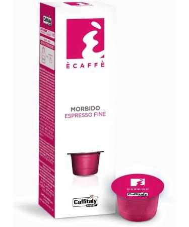 Caffitaly CE50083 Ecaffe Fine Morbido Coffee 10 Count Fine Morbido - Buy Online on GoSupps.com