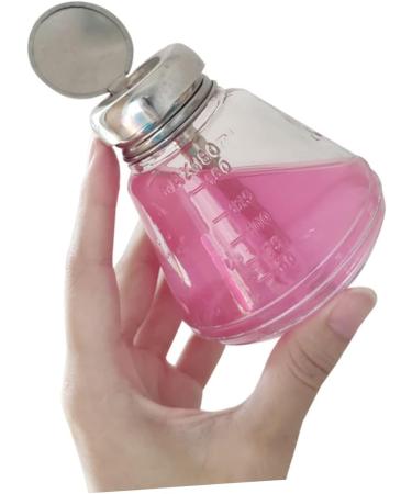 minkissy 1pc Down Pump Bottle Cleanser Pump Bottle Makeup Remover Container Nail Polish Remover Container Push down Pump Dispenser Travel Pump Bottle Dispenser Bottle Pump Type Detergent 180ml As Shown - Buy Online on GoSupps.com