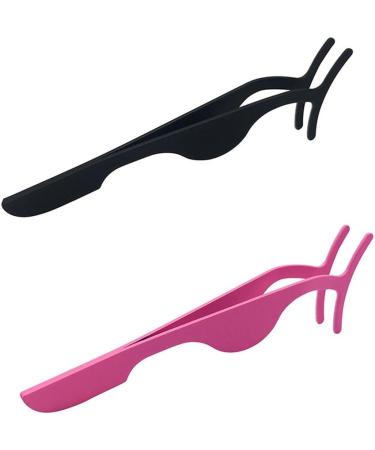 Stainless Steel Magnetic False Eyelash Tweezers Applicator Clip Women Makeup Tool - Buy Online on GoSupps.com