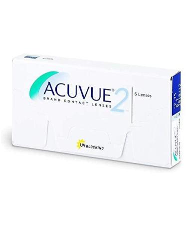 Acuvue 2-week soft lenses 6 pieces/BC 8.3 mm/DIA 14 / -3.75 diopters - Buy Online on GoSupps.com