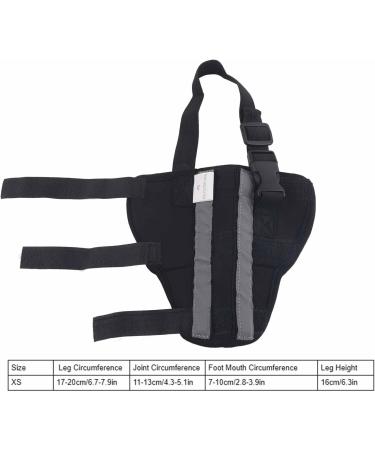 Dog Hind Leg Brace Stable Support Knee Pads Puppy Rear Leg Protector Dog Rear Leg Hock Brace Dog Leg Joint Wraps Dog Hind Leg Brace for Sprain Leg Wounds Care (XS) - Buy Online on GoSupps.com