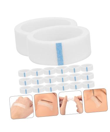 minkissy Gulonb 20 Rolls non-woven fabric supplies adhesive tape under adhesive eyelash tape eyes Easy to roll grafting tape grid white duct tape eyelash makeup belt White Put 3.5x1.2cm White 2 - Buy Online on GoSupps.com
