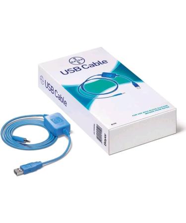 Bayer USB Cable for CONTOUR Blood Glucose Meters - PC Connection Cable (1 Piece) | International Shipping - Buy Online on GoSupps.com