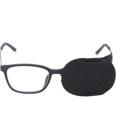 Eye Patch for Glasses - Black Non-Woven Eye Patch for Amblyopia & Strabismus - Universal Size 10x5cm for Adults & Kids - Buy Online on GoSupps.com