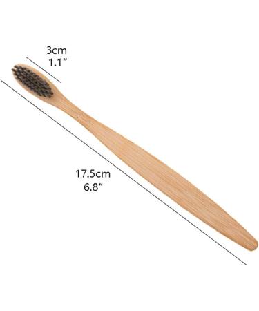 Biodegradable Toothbrush Eco-Friendly Soft Bristles for Adults & Teens | Manual Packaging | 1 Pack - Buy Online on GoSupps.com