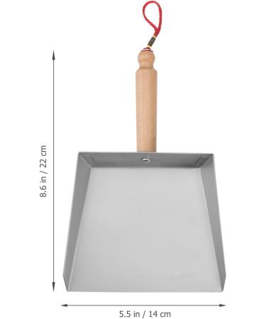 Stainless Steel Dustpan Heavy Duty with Comfort Handle Mini Desktop Dustpan Heavy Duty Metal Dustpan Kitchen Pan Home Dusting& Cleaning Tool - Buy Online on GoSupps.com