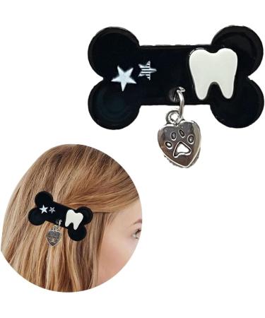 XIAHIOPT Hair Clip Cartoon Hair Clips Side Hair Clip Halloween Costume Decorative Hair Pins Barrette for Women Girls White - Buy Online on GoSupps.com