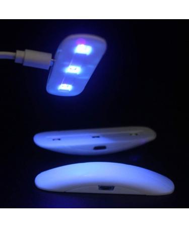 Yushu UV Hardening Lamp - 1W LED UV Resin Cure Light 395nm USB Nail Dryer for Gel & Jewelry Tools - Buy Online on GoSupps.com