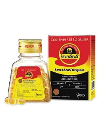 Seven Seas Cod liver fish oil 100 Capsule