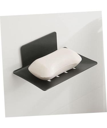 Amosfun 2pcs Soap Holder Soap Storage Holder Stainless Steel Soap Dish Metal Container Bathroom Soap Rack Soap Drainage Rack Kitchen Soap Wall-mounted Storage Rack 304 Stainless Steel - Buy Online on GoSupps.com