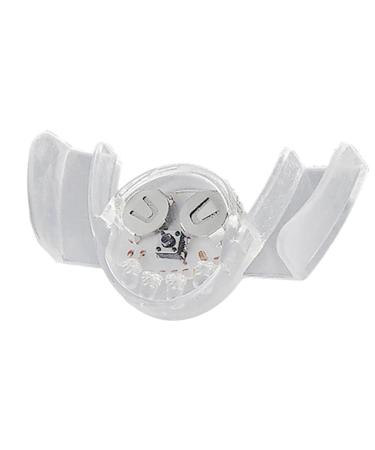 Clicitina Halloween-glitter-toother replacement glittering strange teeth glowing glittering braces color novelty teeth LSJ197 (White One Size) white unit size