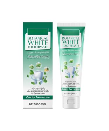 Gentle Herbal Mint Toothpaste - Daily Oral Clean Teeth Brightening Gum Care & Long-Lasting Fresh Breath(1PCS) 1 Fl Oz (Pack of 1)