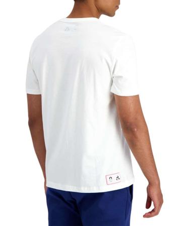 Le Coq Sportif Unisex's T-Shirt XL Marshmallow - Buy Online on GoSupps.com