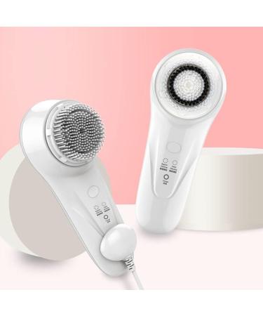 Electric Facial Cleansing Brush IPX7 Waterproof Facial Cleansing Tool With 7 Brush Heads USB Magnetic Charging Electric Facial Scrubber for Women - Buy Online on GoSupps.com