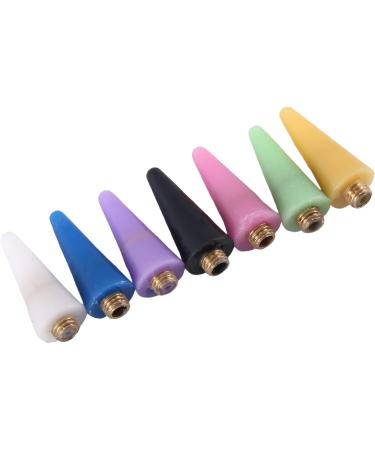 Jbnmvc 21 Pieces Replacement Wax Tips Pen Replacement Wax Heads for Nail Art (7 Colors) - Buy Online on GoSupps.com