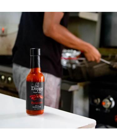 Old Duppy Fyahpooch Smoked Pepper Sauce 150ml - Buy Online on GoSupps.com