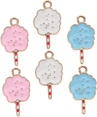 TEHAUX 18 Pcs Pendant Pendant Alloy Marshmallow Charm mediumx5pcs Assorted Colorx5pcs - Buy Online on GoSupps.com