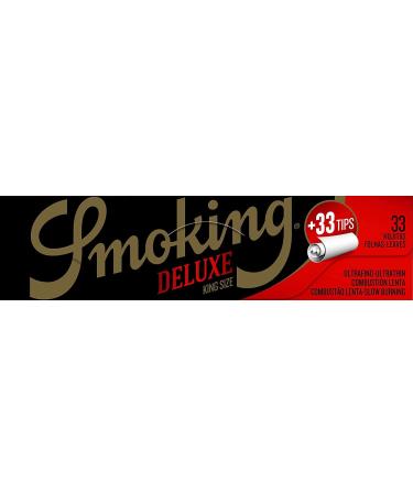 Buy Smoking Papers Deluxe Slim & Tips - 24 Pack | Premium Rolling Papers for International Shipping - Buy Online on GoSupps.com