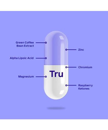 Tru 60 Capsules - Natural Weight Loss Supplement for Effective Results - Buy Online on GoSupps.com