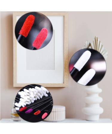 VIVIIHOO 100 Disposable Lip Brushes - Lipstick & Eyebrow Makeup Tool Kit | International Shipping - Buy Online on GoSupps.com