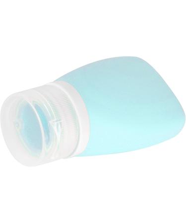 TOPINCN Travel Bottle Food Grade Silicone Empty Bottle for Facial Cleanser Shampoo Conditioner Lotion 60ml Capacity (Green) - Buy Online on GoSupps.com